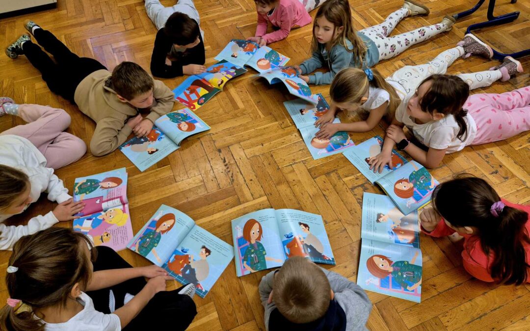 Obilježen Dan darivatelja krvi u prvim razredima uz slikovnicu „Kapko priča priču o Cviti i mladiću“