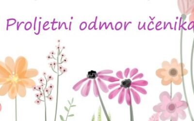 Proljetni odmor učenika